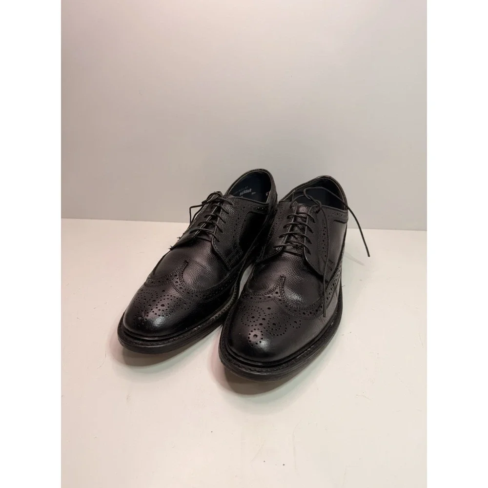 Dexter Black Leather Wingtip‎ Oxfords Men's Size 11B Made in USA Dress Shoes
